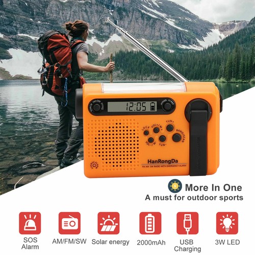 Manovella solare emergenza - solare, di